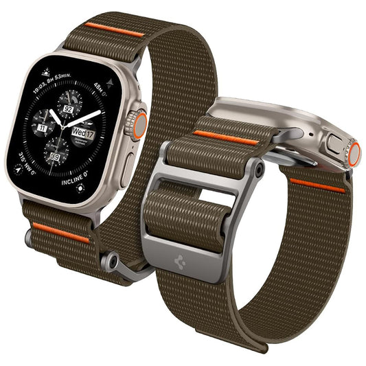 Řemínek Spigen DuraPro Flex pro Apple Watch 49mm / 46mm / 45mm / 44mm Series, Kaki AMP05982