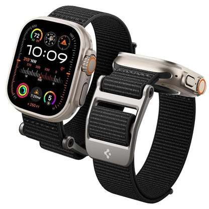 Řemínek Spigen DuraPro Flex pro Apple Watch 49mm / 46mm / 45mm / 44mm Series, černý AMP02465