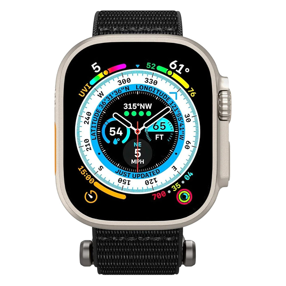 Řemínek Spigen DuraPro Flex pro Apple Watch 49mm / 46mm / 45mm / 44mm Series, černý AMP02465