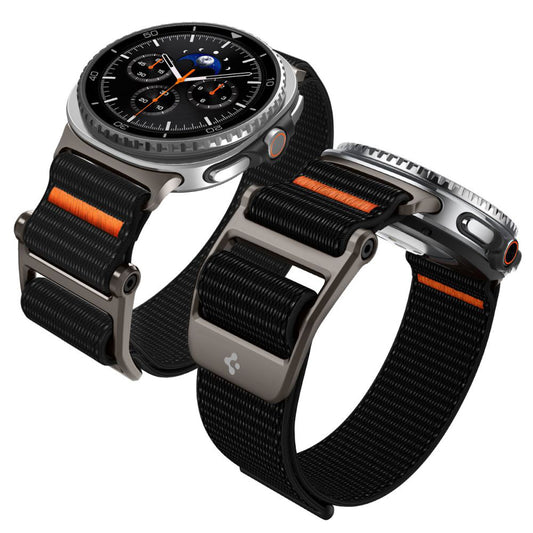 Popruh Spigen DuraPro Flex pro Samsung Galaxy Watch8 / Watch8 Classic Series, černý