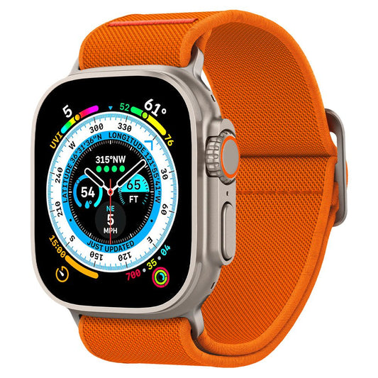 Řemínek Spigen Fit Lite Ultra pro Apple Watch 49mm / 46mm / 45mm / 44mm / 42mm Series, Oranžový