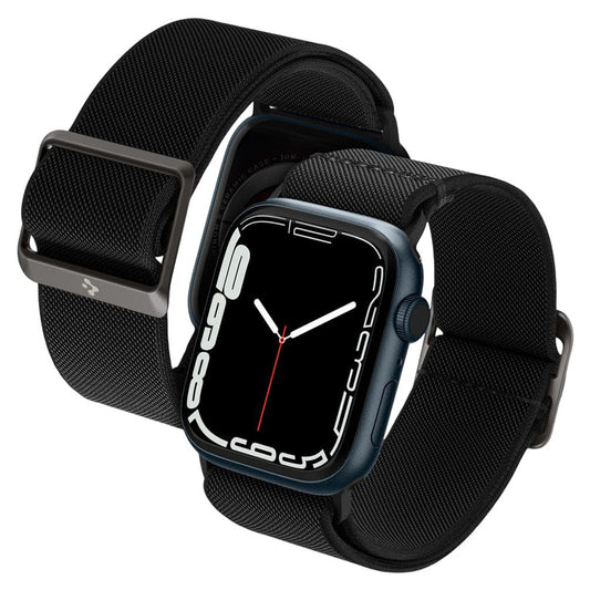 Řemínek Spigen Lite Fit pro Apple Watch 49mm / 46mm / 45mm / 44mm Series, černý AMP02286