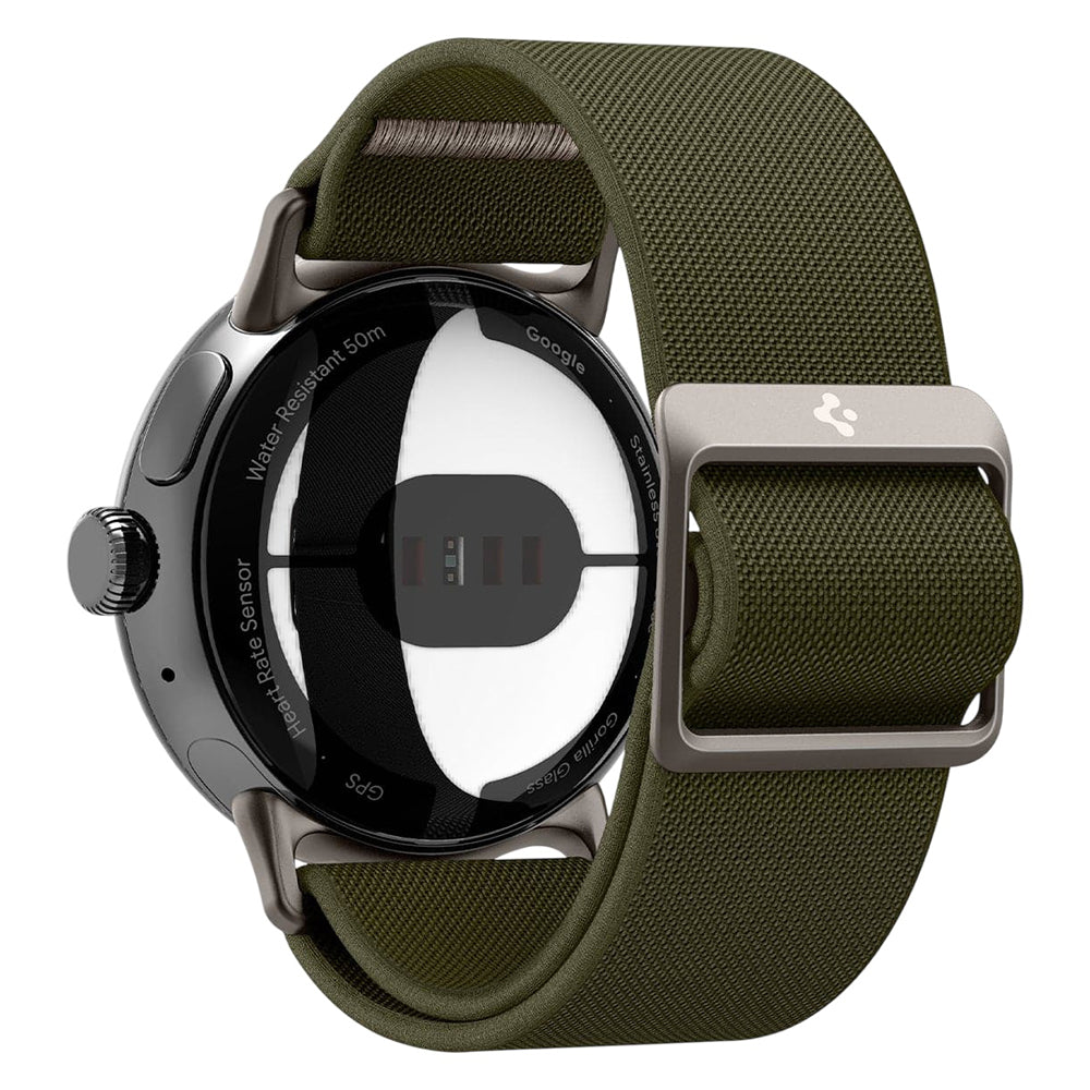 Řemínek Spigen Lite Fit pro Google Pixel Watch 41mm Series, Kaki AMP07608
