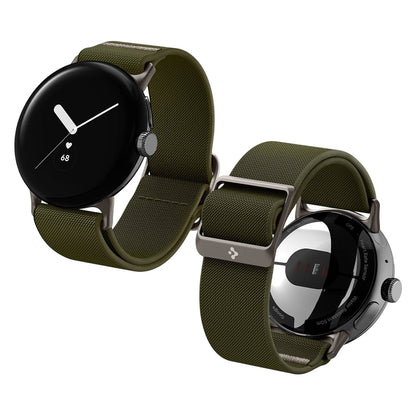 Řemínek Spigen Lite Fit pro Google Pixel Watch 41mm Series, Kaki AMP07608