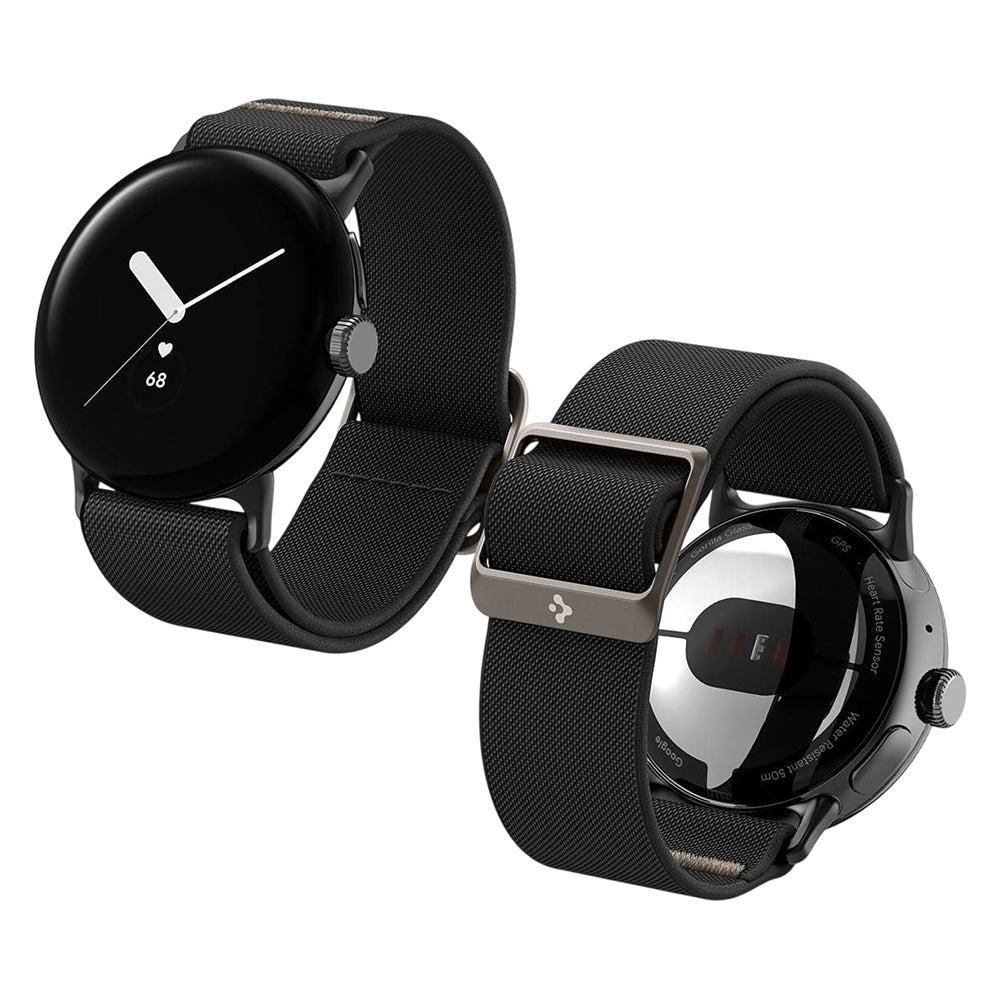 Řemínek Spigen Lite Fit pro Google Pixel Watch 45mm Series, černý AMP07601
