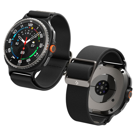 Popruh Spigen Lite Fit pro Samsung Galaxy Watch8 / Watch8 Classic Series, Černý