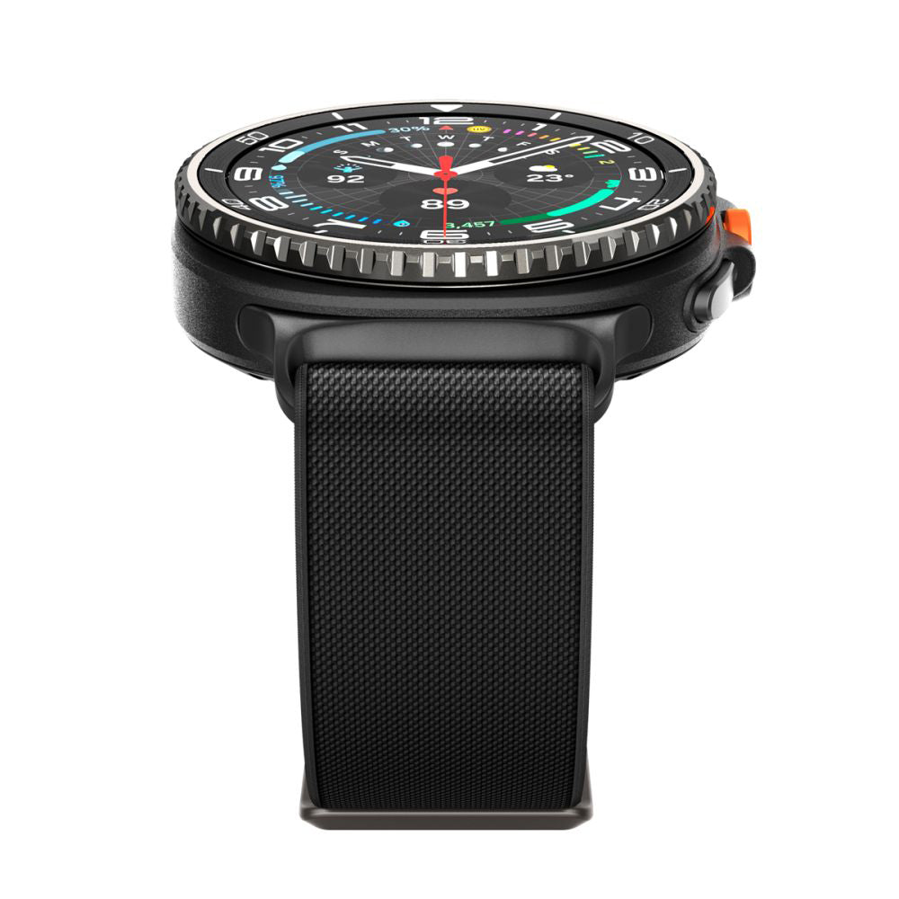 Popruh Spigen Lite Fit pro Samsung Galaxy Watch8 / Watch8 Classic Series, Černý