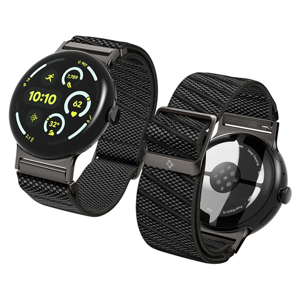 Spigen Lite Fit X pásek pro Google Pixel Watch 4 41mm / Watch 3 41mm / Watch 2 / Watch, černý AMP11420