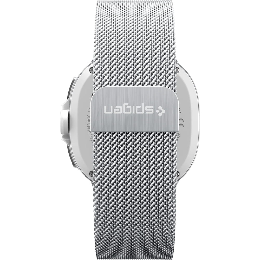 Řemínek Spigen Metal Fit pro Samsung Galaxy Watch9 / Watch8 / Watch8 Classic Series, stříbrný AMP10121