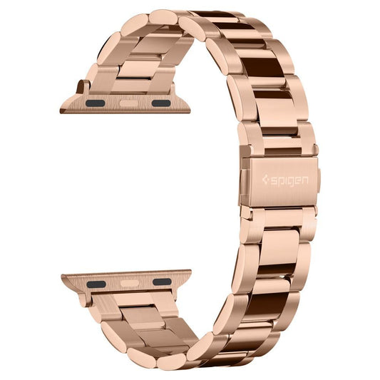 Řemínek Spigen Modern Fit pro Apple Watch 42mm / 41mm / 40mm / 38mm Series, Růžové Zlato