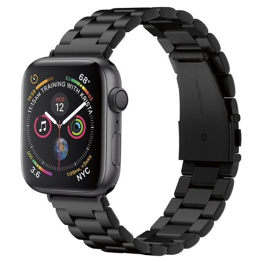 Řemínek Spigen Modern Fit pro Apple Watch 49mm / 46mm / 45mm / 44mm / 42mm Series, černý