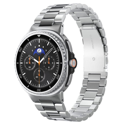 Popruh Spigen Modern Fit pro Samsung Galaxy Watch8 / Watch8 Classic Series, Stříbrný