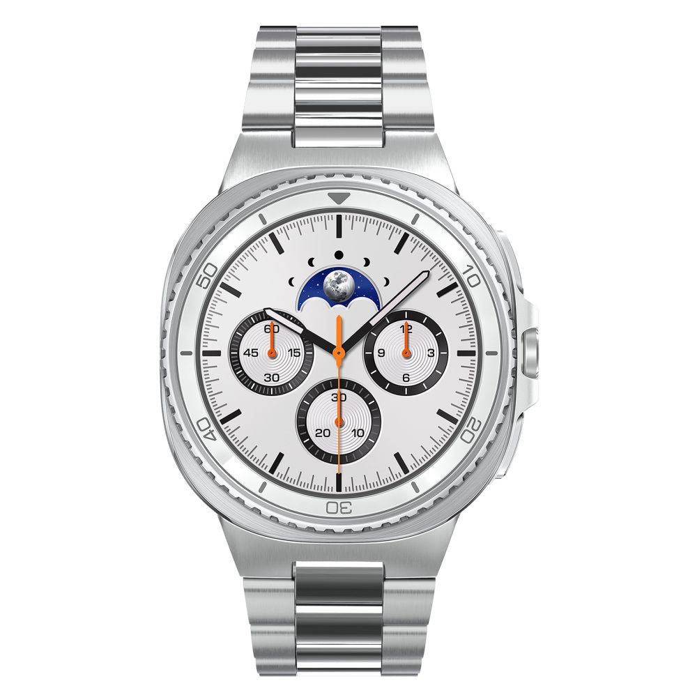 Popruh Spigen Modern Fit pro Samsung Galaxy Watch8 / Watch8 Classic Series, Stříbrný