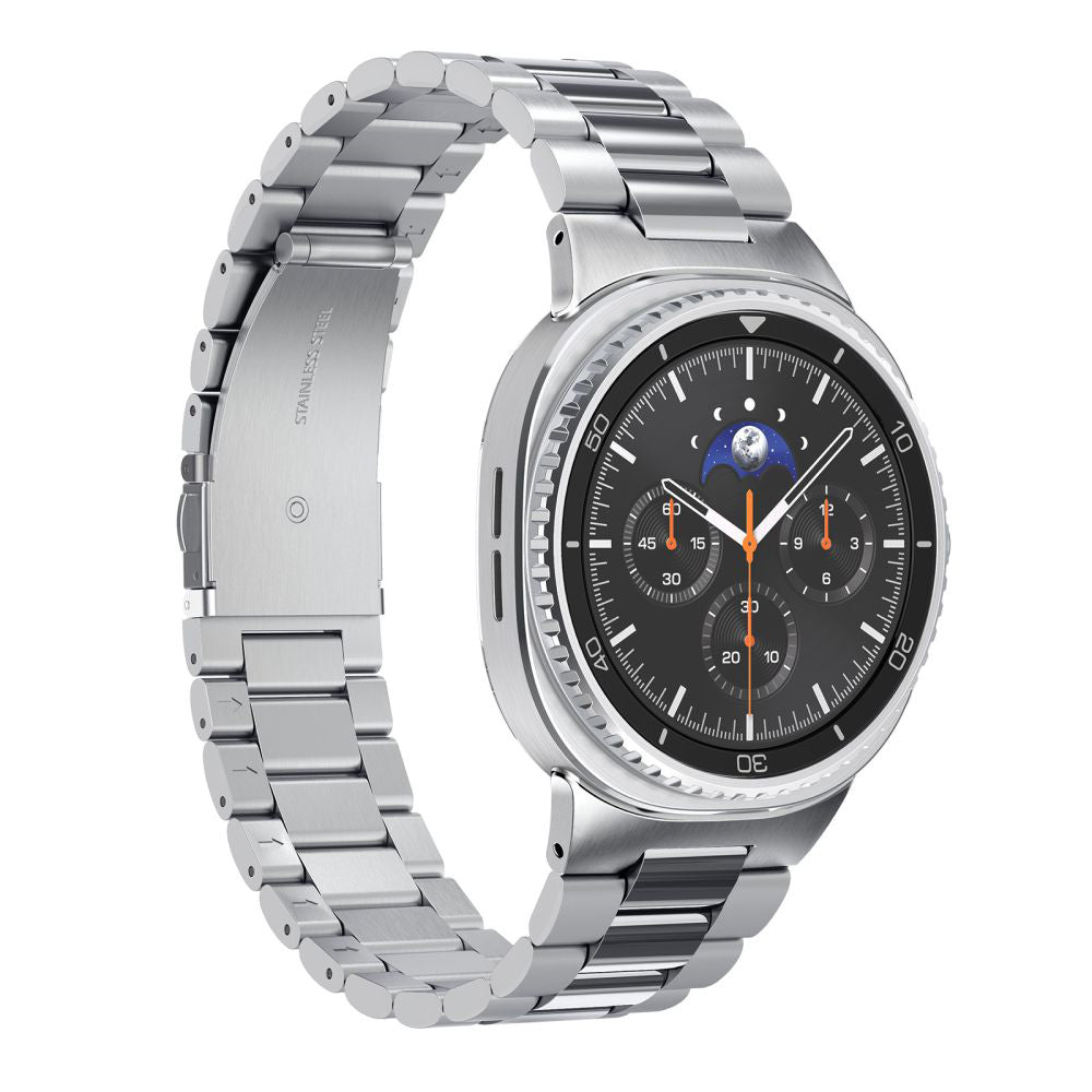 Popruh Spigen Modern Fit pro Samsung Galaxy Watch8 / Watch8 Classic Series, Stříbrný