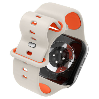 Popruh Spigen Nano Pop pro Apple Watch 42mm / 41mm / 40mm / 38mm Series, béžový