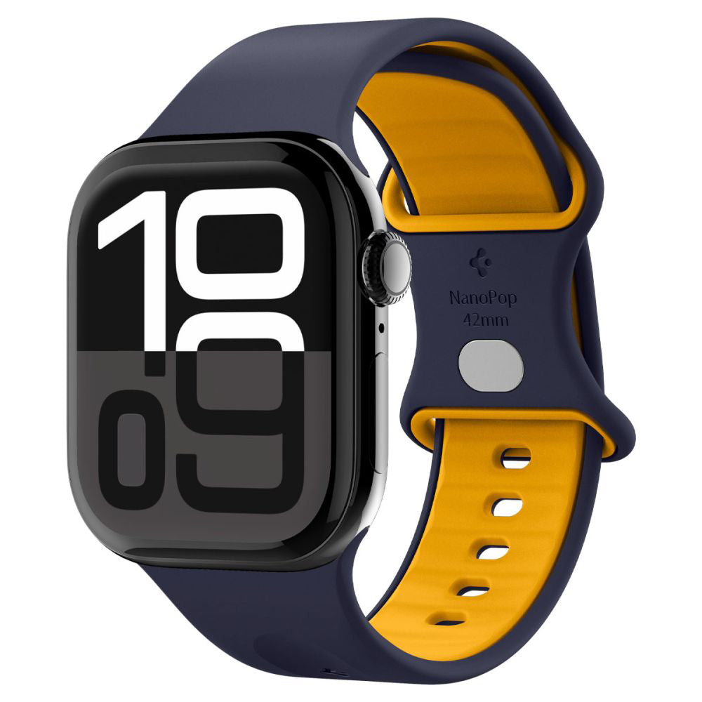 Popruh Spigen Nano Pop pro Apple Watch 42mm / 41mm / 40mm / 38mm Series, Námořnická modř