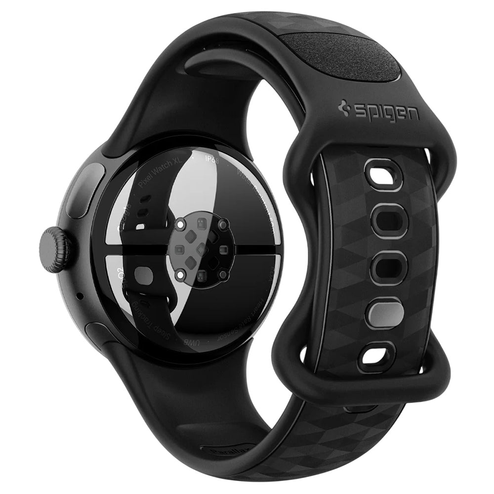 Řemínek Spigen Parallax pro Google Pixel Watch 45mm Series, Matná černá AMP10192