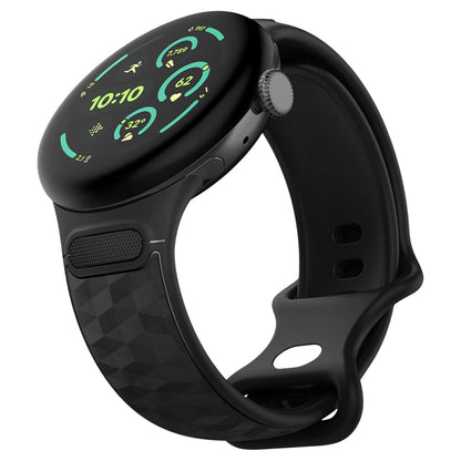 Řemínek Spigen Parallax pro Google Pixel Watch 45mm Series, Matná černá AMP10192