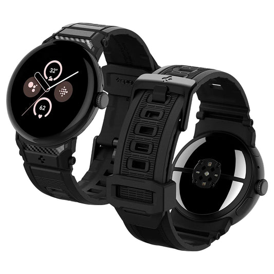 Řemínek Spigen Rugged pro Google Pixel Watch 41mm Series, černý AMP07556