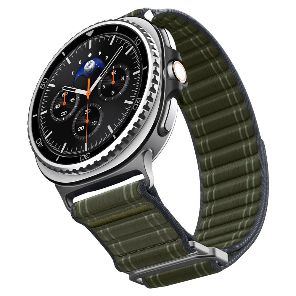 Popruh Spigen WBF0 pro Samsung Galaxy Watch8 / Watch8 Classic Series, Zelený