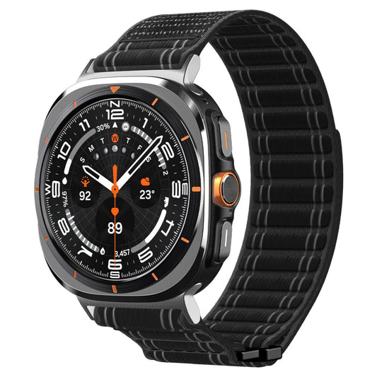 Popruh Spigen WBF0 pro Samsung Galaxy Watch Ultra, Černý