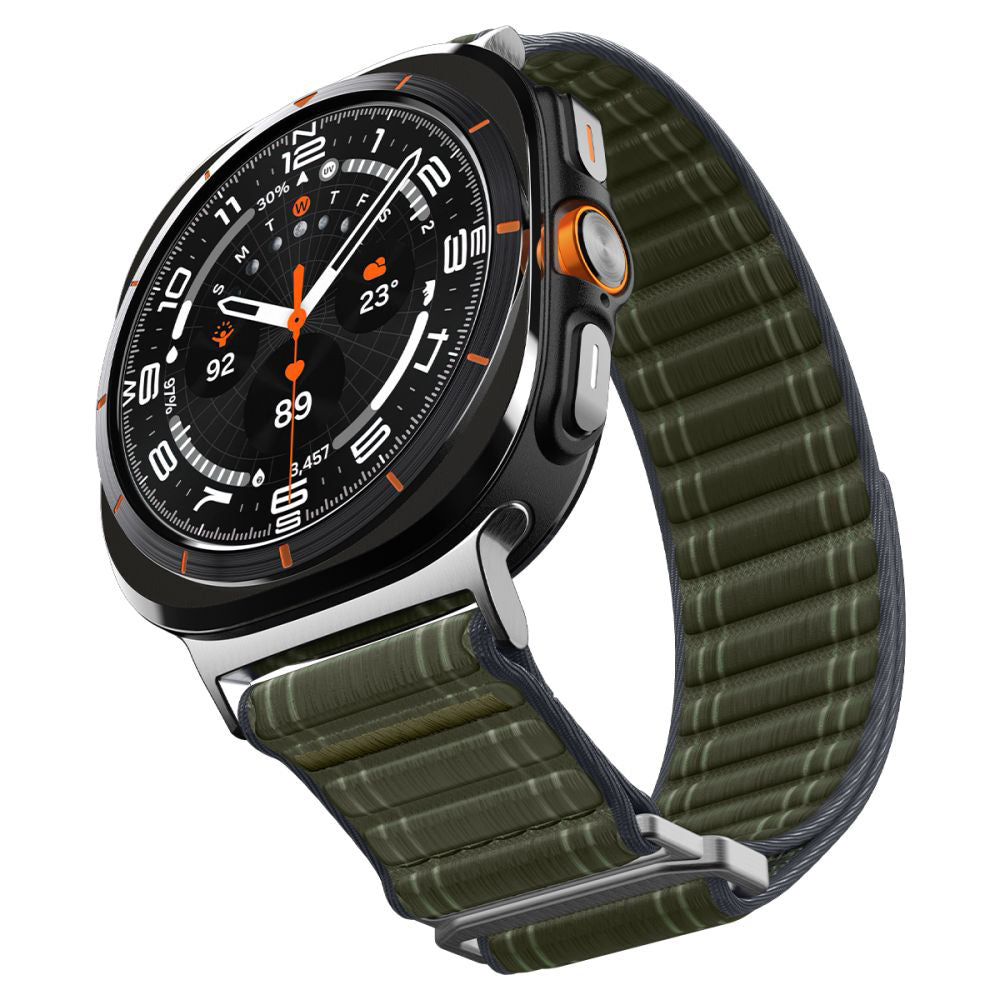Popruh Spigen WBF0 pro Samsung Galaxy Watch Ultra, Zelený
