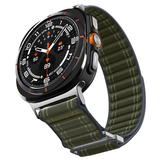 Popruh Spigen WBF0 pro Samsung Galaxy Watch Ultra, Zelený