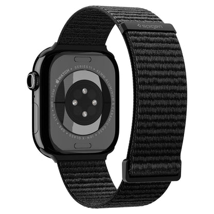 Řemínek Spigen WBF01 pro Apple Watch 49mm / 46mm / 45mm / 44mm Series, černý AMP11833