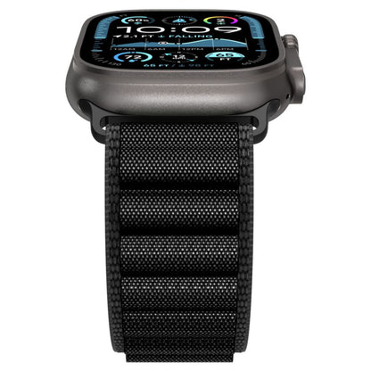 Popruh Spigen WBF1 pro Apple Watch 49mm / 46mm / 45mm / 44mm Series, Černá