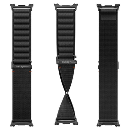 Řemínek Spigen WBF1 pro Samsung Galaxy Watch9 / Watch8 / Watch8 Classic Series, černý AMP11607
