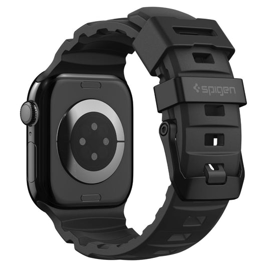 Popruh Spigen WBS2 pro Apple Watch 49mm / 46mm / 45mm / 44mm Series, Černý