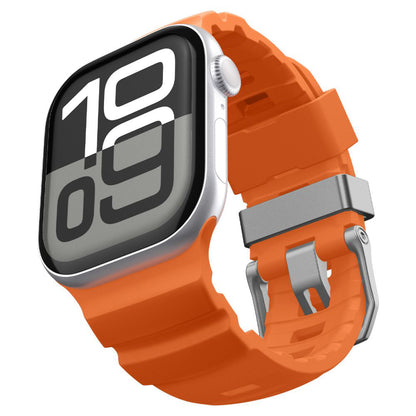 Řemínek Spigen WBS2 pro Apple Watch 49mm / 46mm / 45mm / 44mm Series, Oranžový