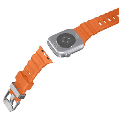 Řemínek Spigen WBS2 pro Apple Watch 49mm / 46mm / 45mm / 44mm Series, Oranžový