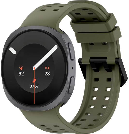 Řemínek Tech-Protect Silicone Air pro Samsung Galaxy Watch9 / Watch8 / Watch8 Classic Series, zelený