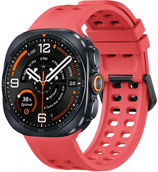 Řemínek Tech-Protect Silicone Air pro Samsung Galaxy Watch9 / Watch8 / Watch8 Classic Series, červený