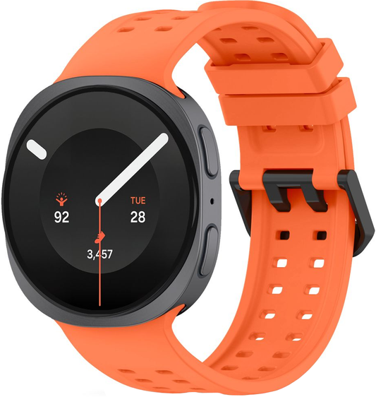 Řemínek Tech-Protect Silicone Air pro Samsung Galaxy Watch9 / Watch8 / Watch8 Classic Series, Oranžový