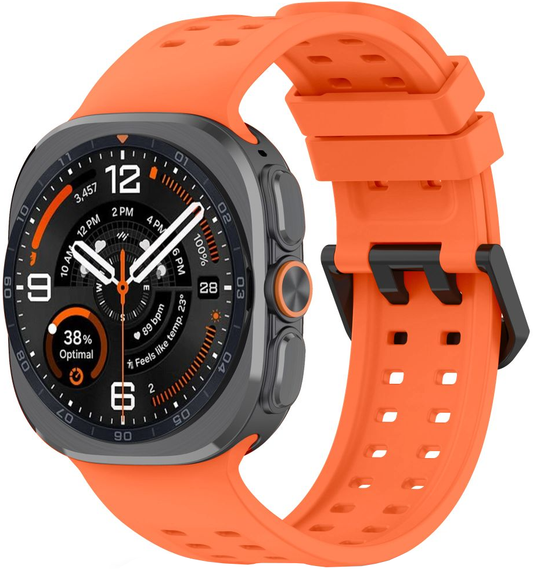 Řemínek Tech-Protect Silicone Air pro Samsung Galaxy Watch Ultra Series, oranžový