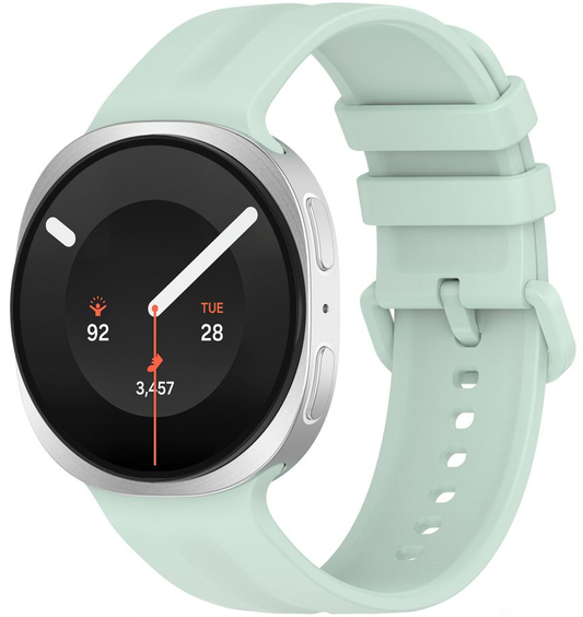 Řemínek Tech-Protect Silicone Evo pro Samsung Galaxy Watch9 / Watch8 / Watch8 Classic Series, Mátově zelený