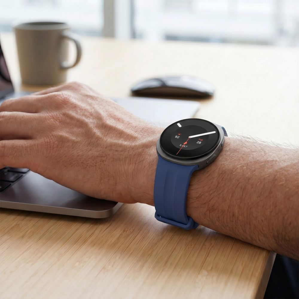 Řemínek Tech-Protect Silicone Evo pro Samsung Galaxy Watch9 / Watch8 / Watch8 Classic Series, tmavě modrý
