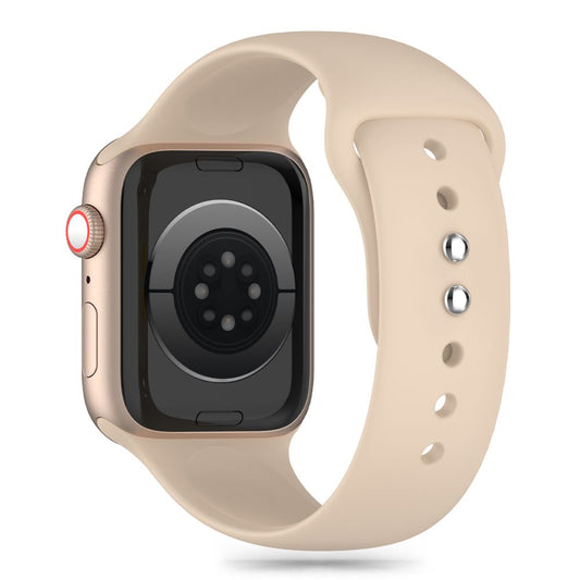 Tech-Protect Silicone řemínek pro Apple Watch 41mm / 40mm / 38mm Series, Béžový