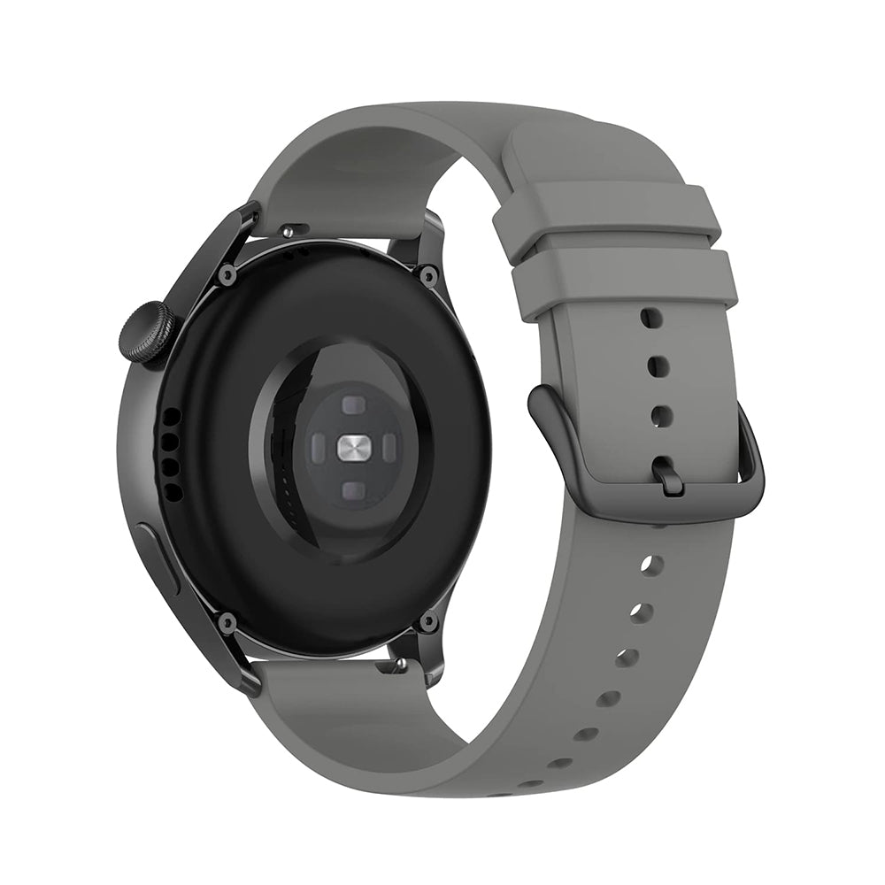 Techsuit W001 pásek pro Samsung Galaxy Watch / Huawei Watch Series, 20mm, šedý