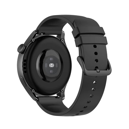 Techsuit W001 pásek pro Samsung Galaxy Watch / Huawei Watch Series, 20mm, Černý