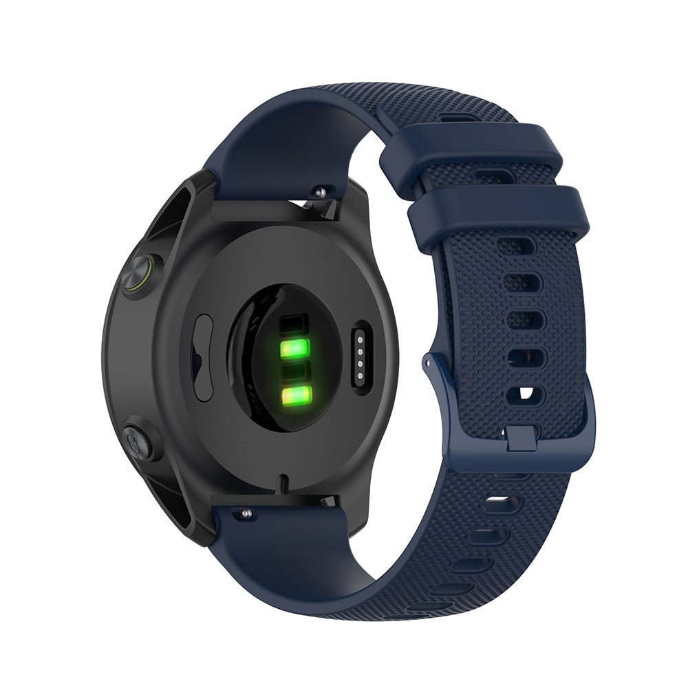 Techsuit W006 pásek pro Samsung Galaxy Watch / Huawei Watch Series, 20mm, Modrý