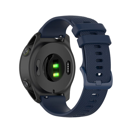Techsuit W006 pásek pro Samsung Galaxy Watch / Huawei Watch Series, 20mm, Modrý