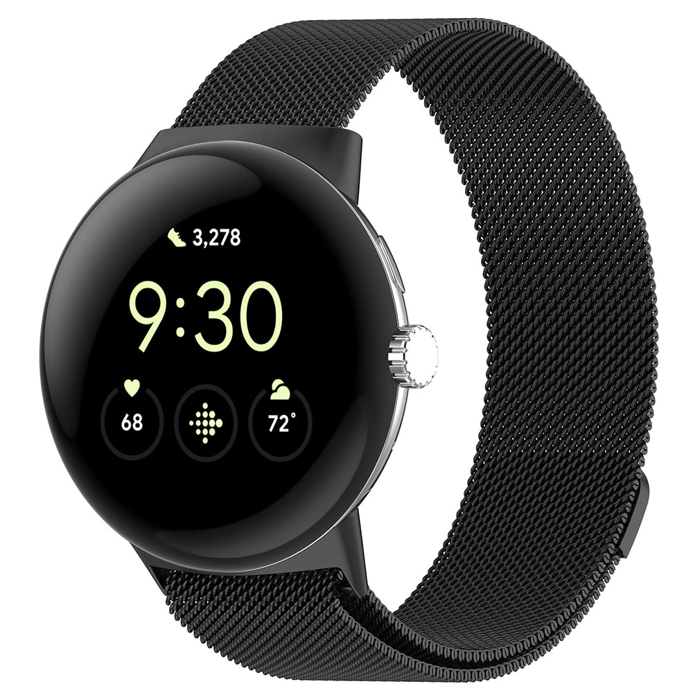 Techsuit W009 pásek pro Google Pixel Watch 4 45mm, Černý