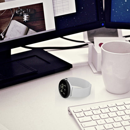 Techsuit W009 pásek pro Google Pixel Watch 4 45mm, Černý