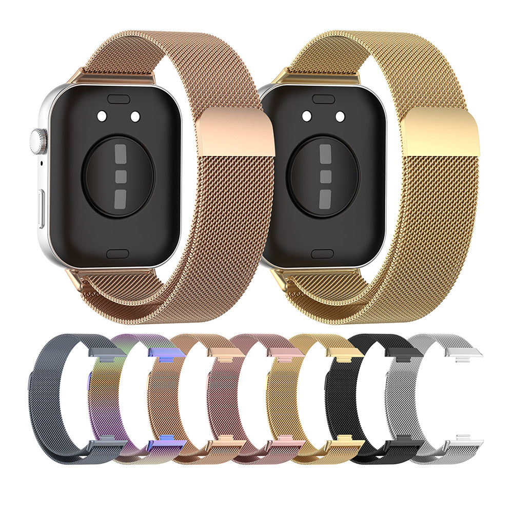 Techsuit W009 pásek pro Huawei Watch Fit 4 Pro / Watch Fit 4 / Watch Fit 3, Stříbrný