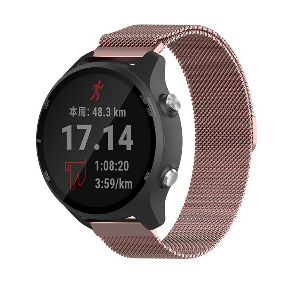 Techsuit W009 řemínek pro Huawei Watch / Garmin Watch Series, 18mm, Růžový.