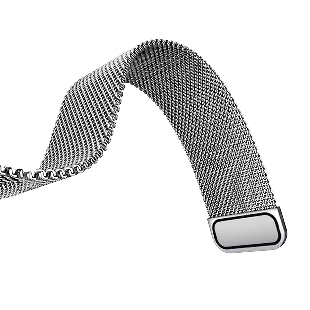 Řemínek Techsuit W009 pro Samsung Galaxy Fit3 R39M, stříbrný
