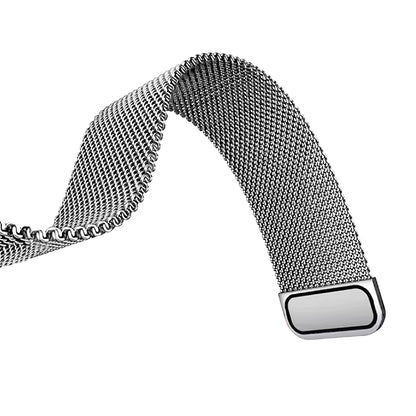 Řemínek Techsuit W009 pro Samsung Galaxy Fit3 R39M, stříbrný